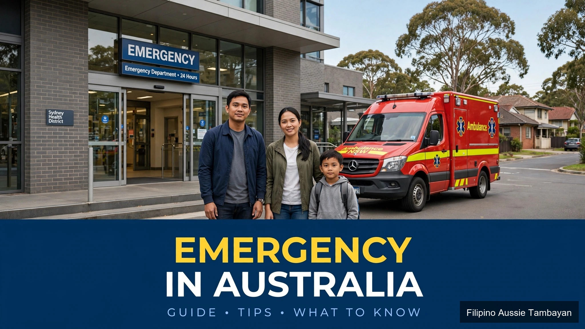 Emergency sa Australia: 000, GP at Ospital – Gabay para sa Bagong Dating na Pinoy